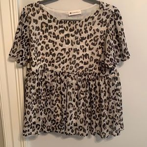 The Impeccable Pig Leopard Top